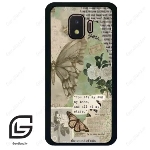 قاب گوشی سامسونگ جی 2 کور (Galaxy J2 Core ) طرح پروانه کد 2244
