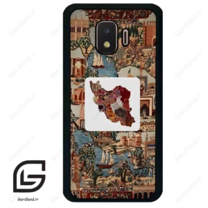 قاب گوشی سامسونگ جی 2 کور (Galaxy J2 Core ) طرح نقشه ایران کد 2287