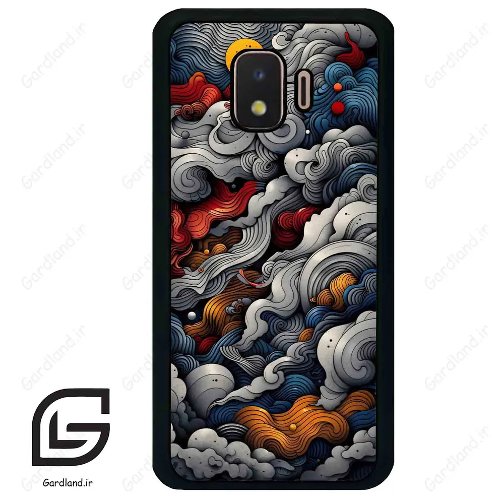 قاب گوشی سامسونگ جی 2 کور (Galaxy J2 Core ) طرح ابرنگی کد 2448