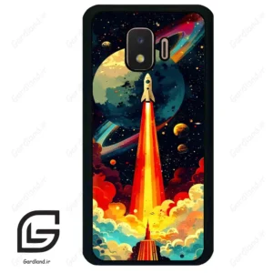 قاب گوشی سامسونگ جی 2 کور (Galaxy J2 Core ) طرح موشک کد 2463