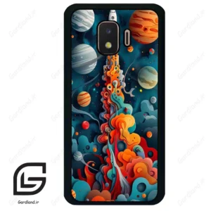 قاب گوشی سامسونگ جی 2 کور (Galaxy J2 Core ) طرح موشک کد 2470