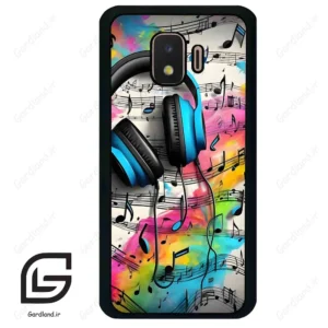 قاب گوشی سامسونگ جی 2 کور (Galaxy J2 Core ) طرح موسیقی کد 2482