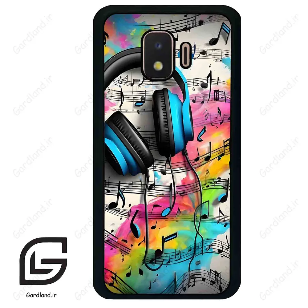 قاب گوشی سامسونگ جی 2 کور (Galaxy J2 Core ) طرح موسیقی کد 2482