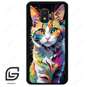 قاب گوشی سامسونگ جی 2 کور (Galaxy J2 Core ) طرح گربه کد 2483