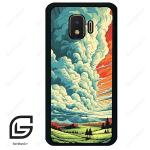 قاب گوشی سامسونگ جی 2 کور (Galaxy J2 Core ) طرح ابرنگی کد 2491
