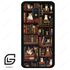 قاب گوشی سامسونگ جی 2 کور (Galaxy J2 Core ) طرح کتابخانه کد 2532