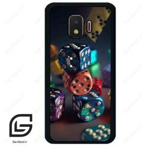قاب گوشی سامسونگ جی 2 کور (Galaxy J2 Core ) طرح تاس کد 2556