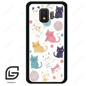 قاب گوشی سامسونگ جی 2 کور (Galaxy J2 Core ) طرح گربه کد 2620