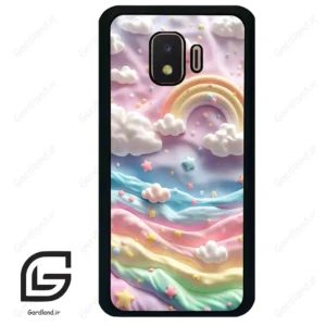 قاب گوشی سامسونگ جی 2 کور (Galaxy J2 Core ) طرح رنگارنگ کد 2656