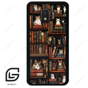قاب گوشی سامسونگ جی 2 کور (Galaxy J2 Core ) طرح کتابخانه کد 2675