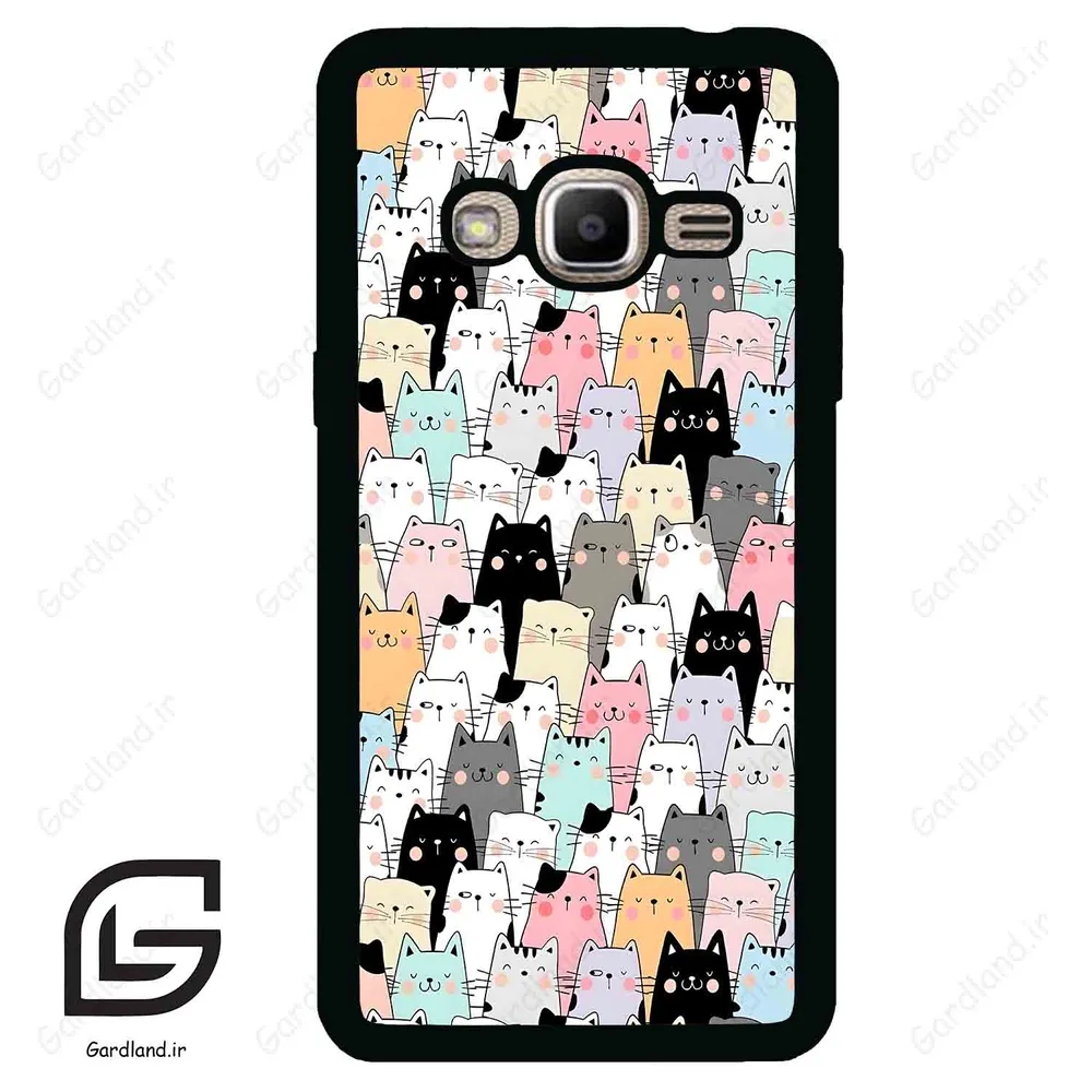 قاب گوشی سامسونگ جی 2 پرایم (Galaxy J2 Prime ) طرح گربه کد 2019
