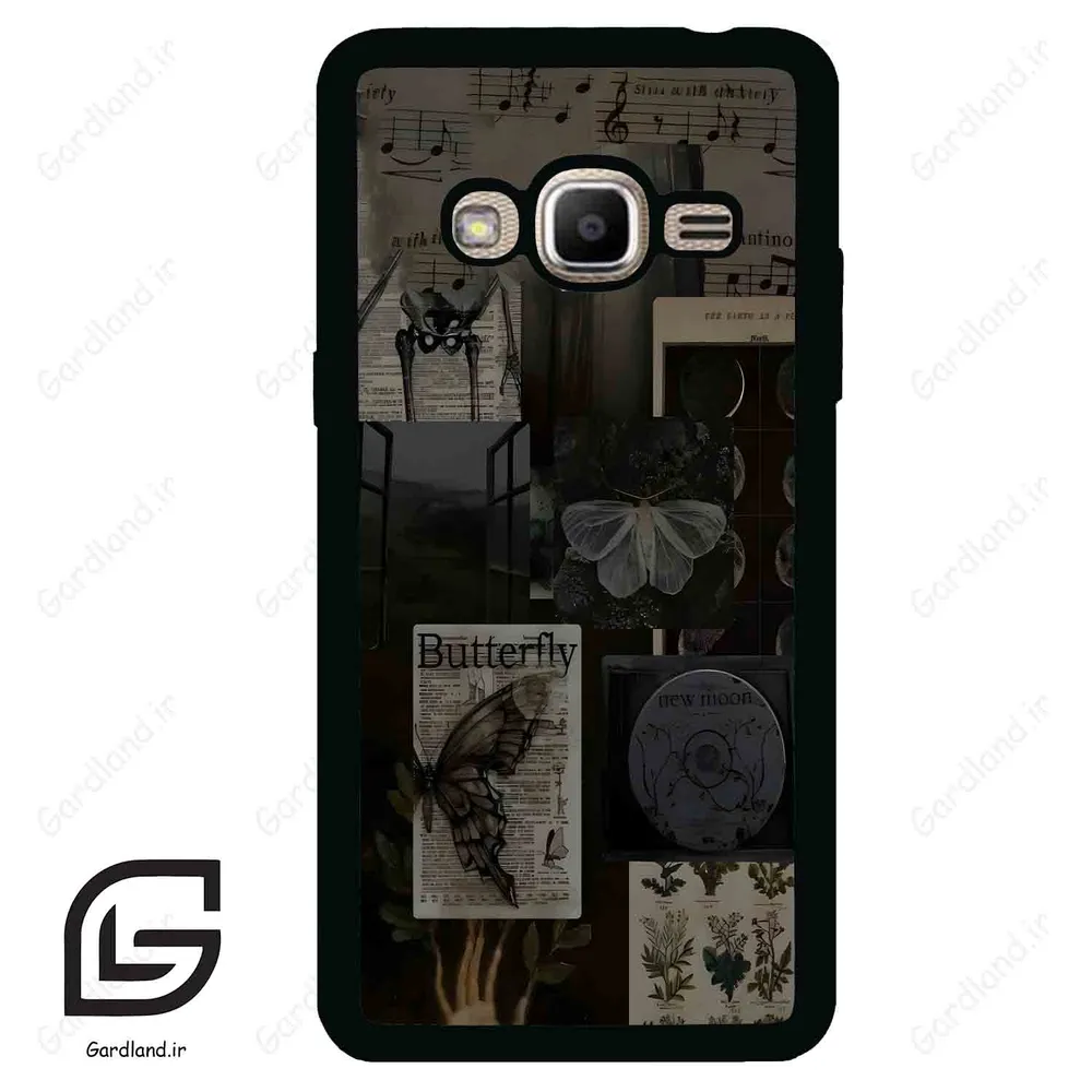 قاب گوشی سامسونگ جی 2 پرایم (Galaxy J2 Prime ) طرح پروانه کد 2096