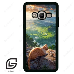 قاب گوشی سامسونگ جی 2 پرایم (Galaxy J2 Prime ) طرح گربه کد 2203