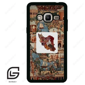 قاب گوشی سامسونگ جی 2 پرایم (Galaxy J2 Prime ) طرح نقشه ایران کد 2287