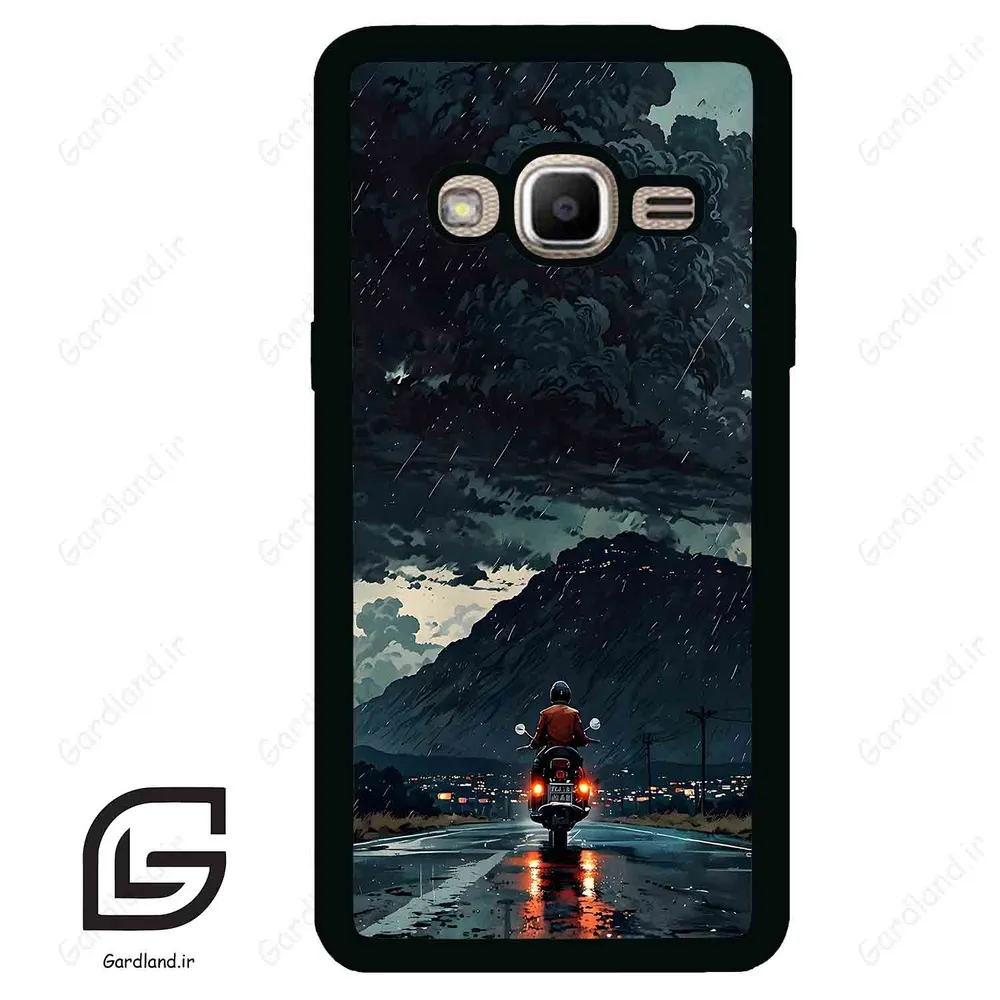 قاب گوشی سامسونگ جی 2 پرایم (Galaxy J2 Prime ) طرح موتورسوار کد 2342
