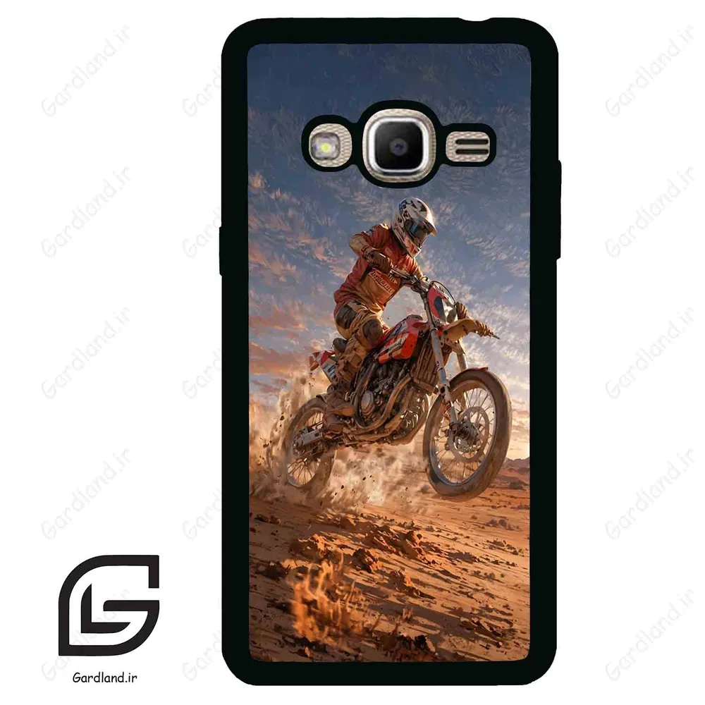قاب گوشی سامسونگ جی 2 پرایم (Galaxy J2 Prime ) طرح موتورسوار کد 2370