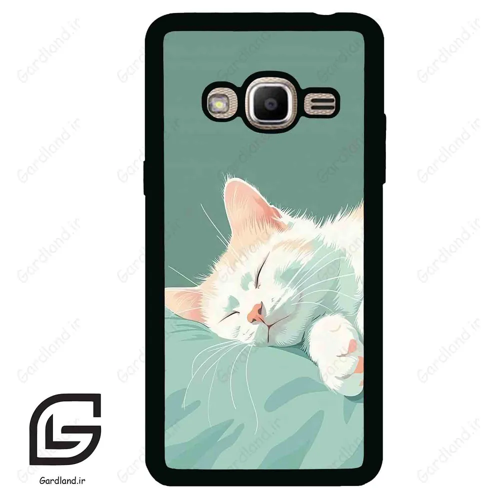 قاب گوشی سامسونگ جی 2 پرایم (Galaxy J2 Prime ) طرح گربه کد 2403