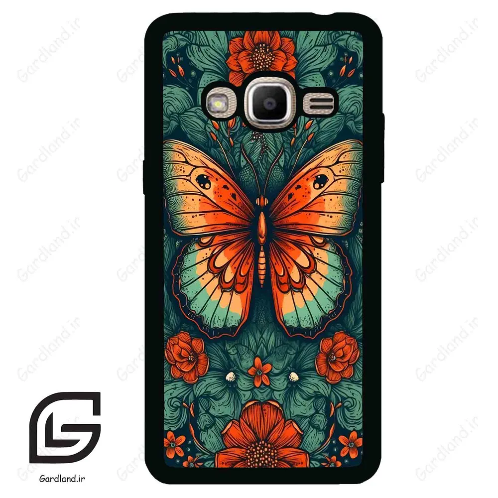 قاب گوشی سامسونگ جی 2 پرایم (Galaxy J2 Prime ) طرح پروانه کد 2421