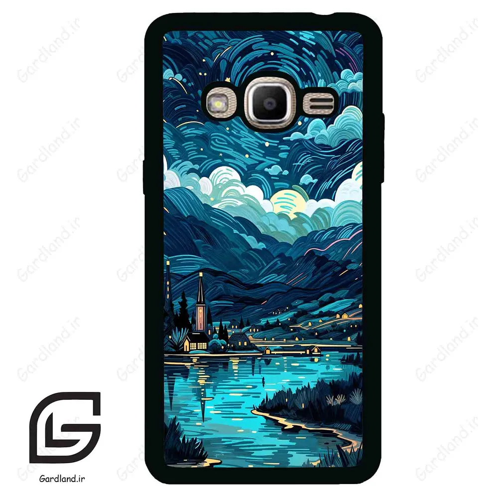 قاب گوشی سامسونگ جی 2 پرایم (Galaxy J2 Prime ) طرح شب کد 2425