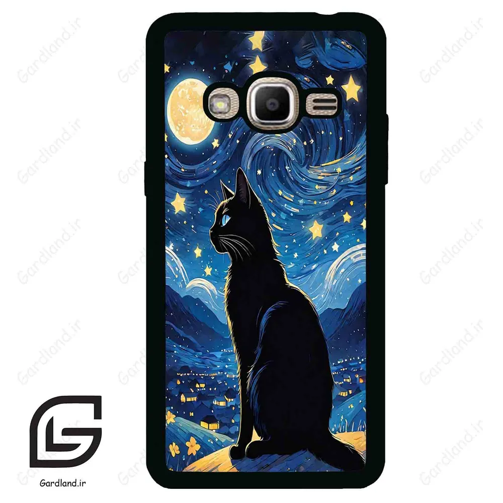 قاب گوشی سامسونگ جی 2 پرایم (Galaxy J2 Prime ) طرح گربه کد 2438