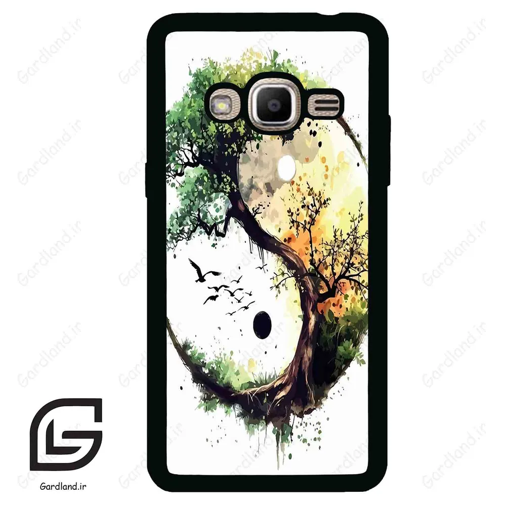 قاب گوشی سامسونگ جی 2 پرایم (Galaxy J2 Prime ) طرح یین کد 2446