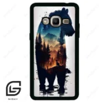 قاب گوشی سامسونگ جی 2 پرایم (Galaxy J2 Prime ) طرح خرس کد 2449
