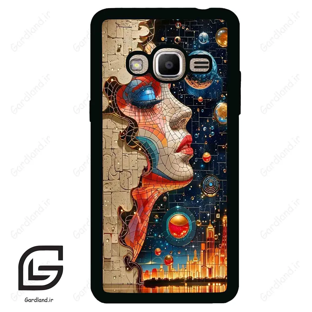 قاب گوشی سامسونگ جی 2 پرایم (Galaxy J2 Prime ) طرح چهره کد 2452