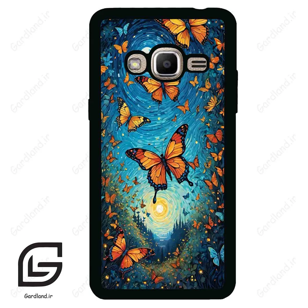 قاب گوشی سامسونگ جی 2 پرایم (Galaxy J2 Prime ) طرح پروانه کد 2479