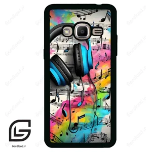 قاب گوشی سامسونگ جی 2 پرایم (Galaxy J2 Prime ) طرح موسیقی کد 2482