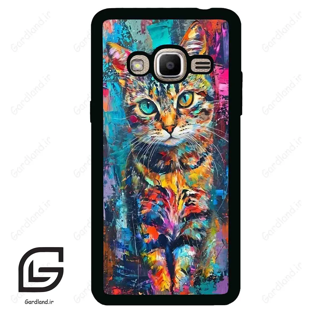 قاب گوشی سامسونگ جی 2 پرایم (Galaxy J2 Prime ) طرح گربه کد 2488