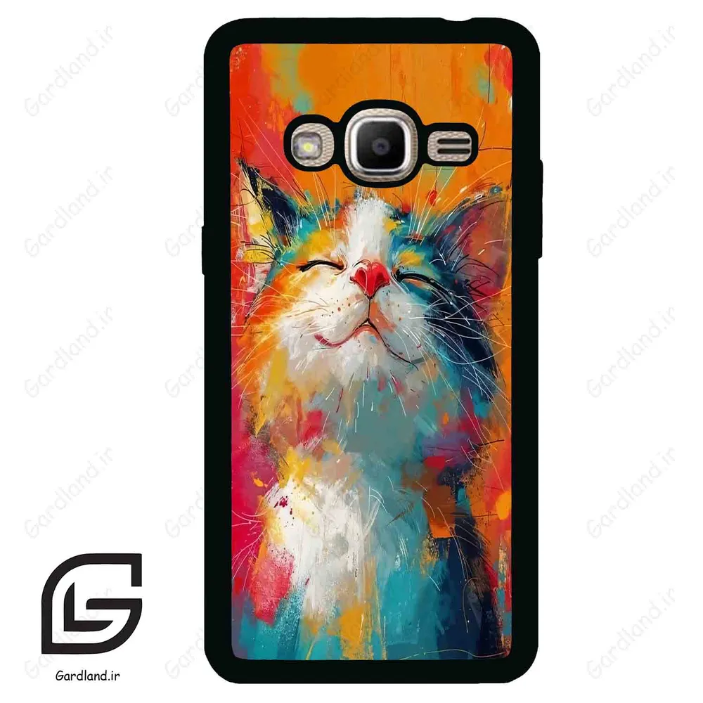 قاب گوشی سامسونگ جی 2 پرایم (Galaxy J2 Prime ) طرح گربه کد 2489