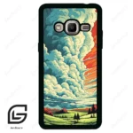 قاب گوشی سامسونگ جی 2 پرایم (Galaxy J2 Prime ) طرح ابرنگی کد 2491