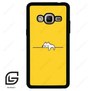 قاب گوشی سامسونگ جی 2 پرایم (Galaxy J2 Prime ) طرح گربه کد 2550