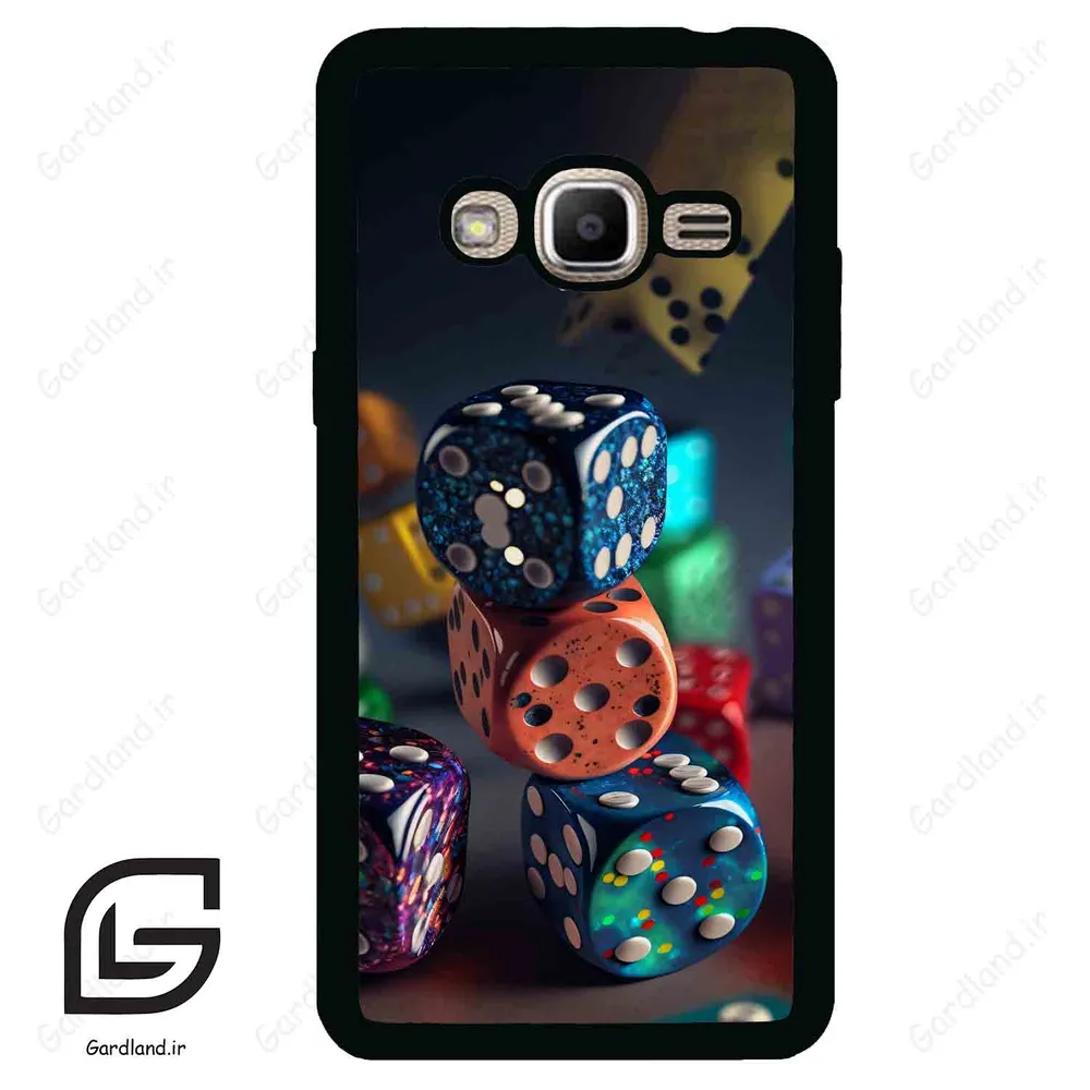 قاب گوشی سامسونگ جی 2 پرایم (Galaxy J2 Prime ) طرح تاس کد 2556
