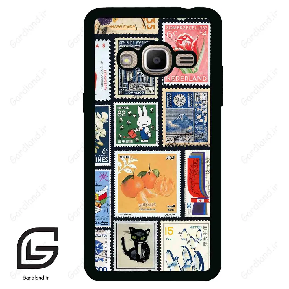 قاب گوشی سامسونگ جی 2 پرایم (Galaxy J2 Prime ) طرح تمبر کد 2603
