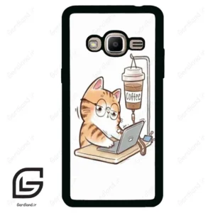قاب گوشی سامسونگ جی 2 پرایم (Galaxy J2 Prime ) طرح گربه کد 2617