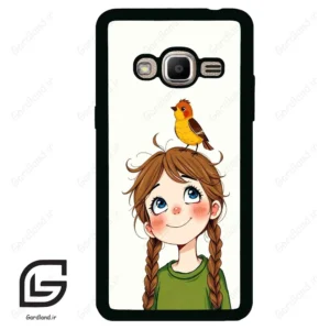 قاب گوشی سامسونگ جی 2 پرایم (Galaxy J2 Prime ) طرح دختر کد 2640