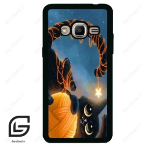 قاب گوشی سامسونگ جی 2 پرایم (Galaxy J2 Prime ) طرح گربه کد 2654