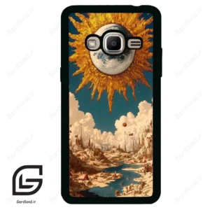 قاب گوشی سامسونگ جی 2 پرایم (Galaxy J2 Prime ) طرح خورشید کد 2694
