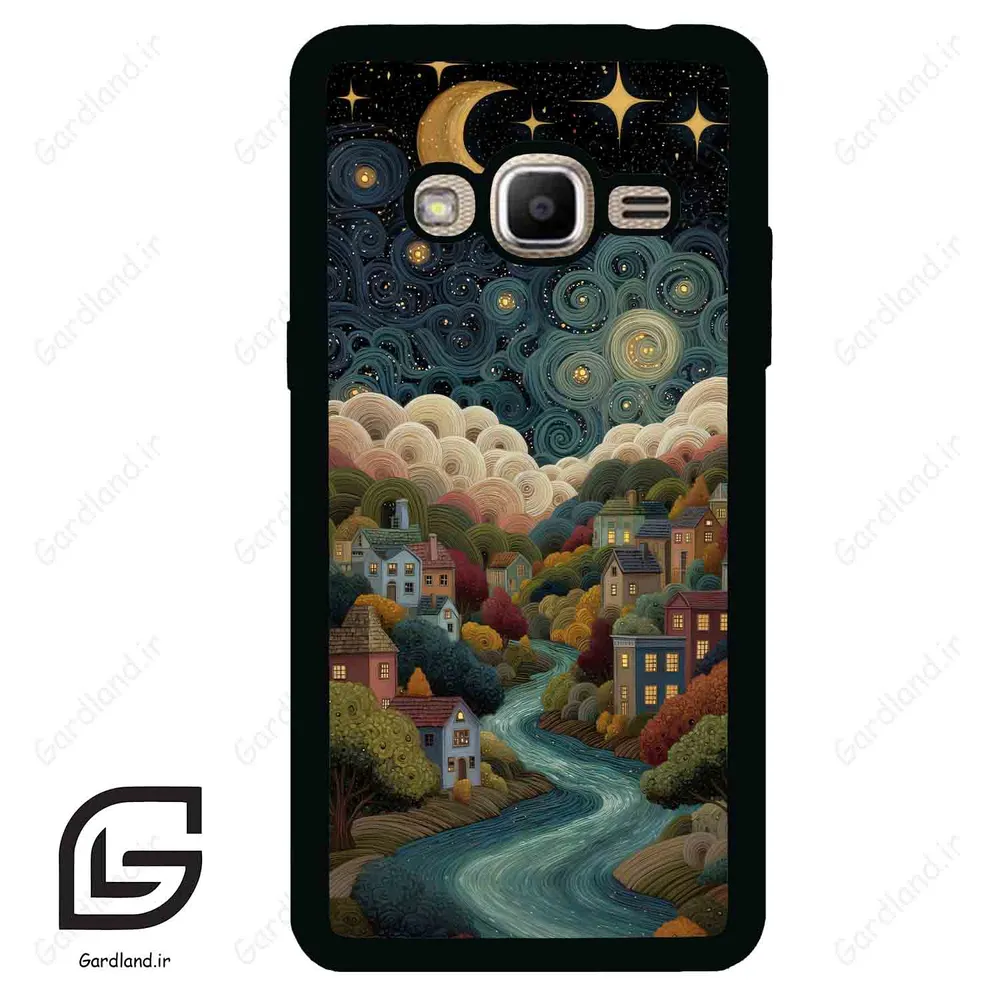 قاب گوشی سامسونگ جی 2 پرایم (Galaxy J2 Prime ) طرح دهکده کد 2736