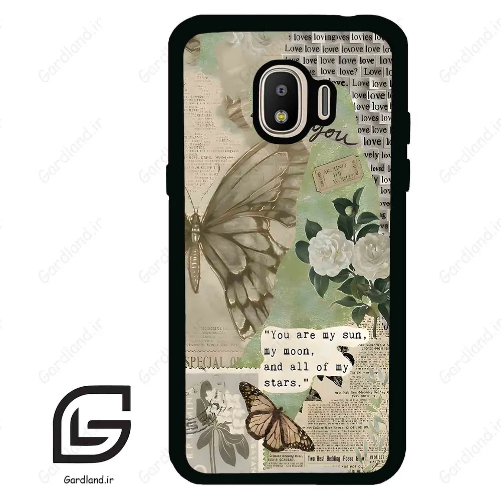 قاب گوشی سامسونگ جی 2 پرو (Galaxy J2 Pro ) طرح پروانه کد 2244
