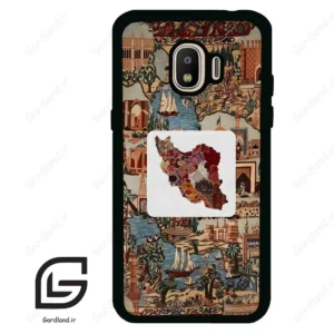 قاب گوشی سامسونگ جی 2 پرو (Galaxy J2 Pro ) طرح نقشه ایران کد 2287