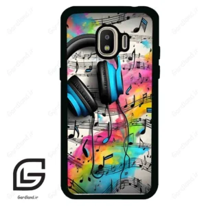 قاب گوشی سامسونگ جی 2 پرو (Galaxy J2 Pro ) طرح موسیقی کد 2482