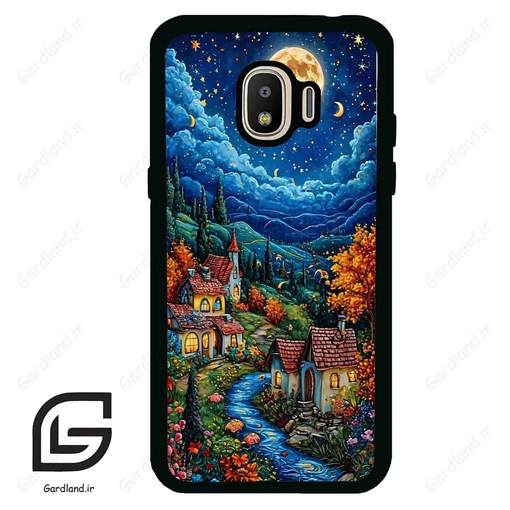قاب گوشی سامسونگ جی 2 پرو (Galaxy J2 Pro ) طرح دهکده کد 2732