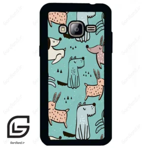 قاب گوشی سامسونگ جی 3 (Galaxy J3) طرح حیوانات کد 2000
