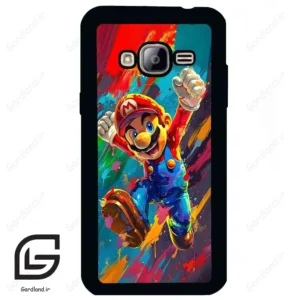 قاب گوشی سامسونگ جی 3 (Galaxy J3 ) طرح سوپرماریو کد 2016