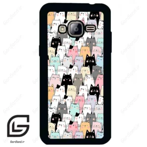 قاب گوشی سامسونگ جی 3 (Galaxy J3 ) طرح گربه کد 2019