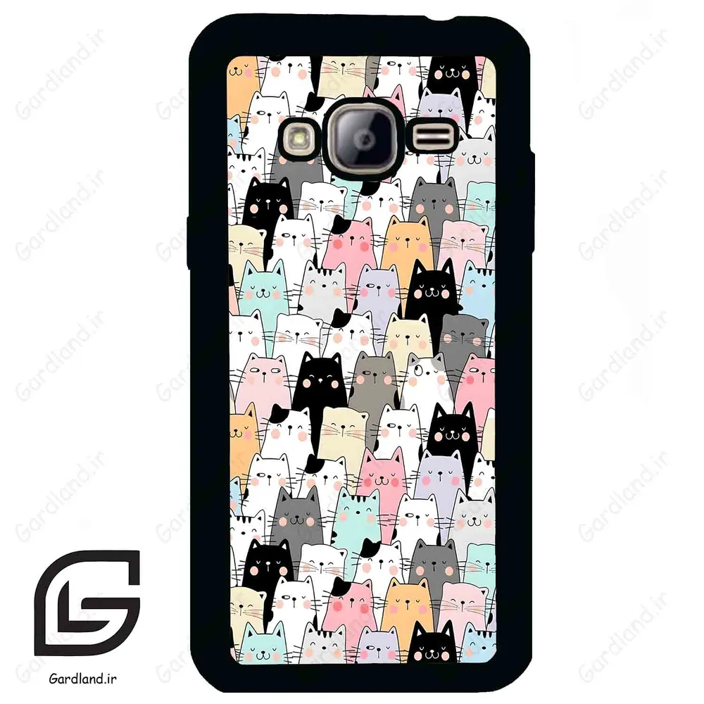 قاب گوشی سامسونگ جی 3 (Galaxy J3 ) طرح گربه کد 2019