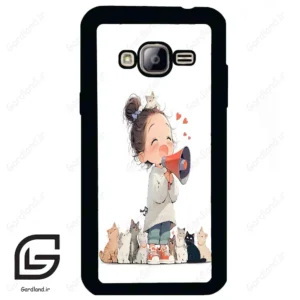 قاب گوشی سامسونگ جی 3 (Galaxy J3 ) طرح دخترانه کد 2027