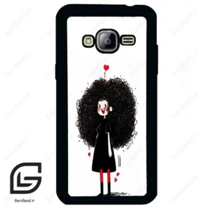 قاب گوشی سامسونگ جی 3 (Galaxy J3 ) طرح دخترانه کد 2031